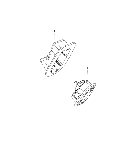2020 Dodge Durango Coat Hooks And Pull Handles Diagram 1 - Thumbnail
