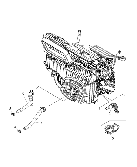 2020 Jeep Renegade Heater Plumbing Diagram 1 - Thumbnail