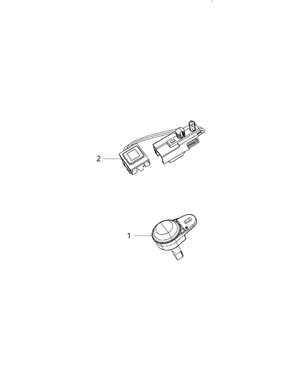 2020 Jeep Grand Cherokee Lamps, Interior Diagram 2 - Thumbnail