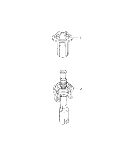 2019 Ram 1500 New Style Switch, Underhood Diagram