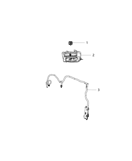 2019 Ram 3500 Pickup Rear View Camera Diagram 2 - Thumbnail
