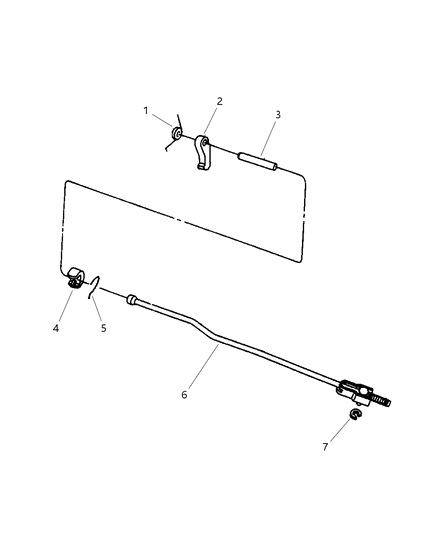 1999 Dodge Durango Parking Sprag Diagram 3 - Thumbnail