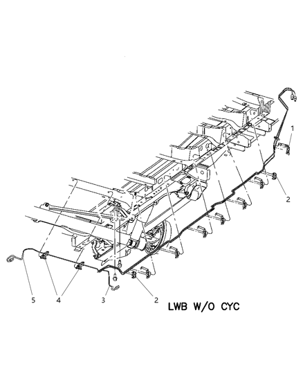 2007 Dodge Grand Caravan Lines - Chassis Diagram 2 - Thumbnail