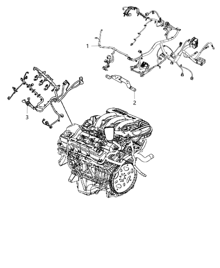 2017 Dodge Journey Wiring, Engine Diagram 3 - Thumbnail