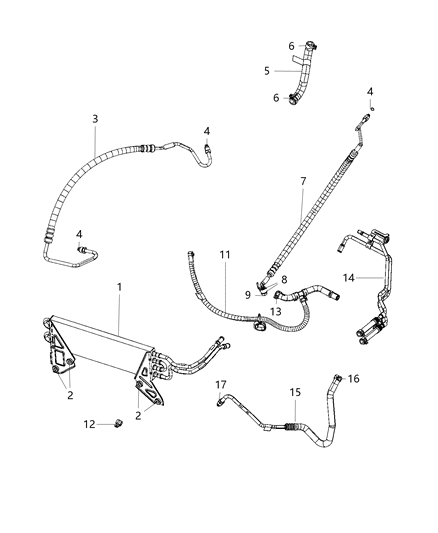 2020 Ram 5500 Power Steering Hose Diagram 2 - Thumbnail
