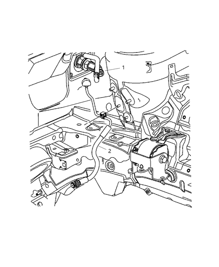 2007 Dodge Caliber Clutch Control Diagram 2 - Thumbnail