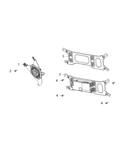 2017 Chrysler Pacifica Module, Telematics Communication Diagram 2 - Thumbnail