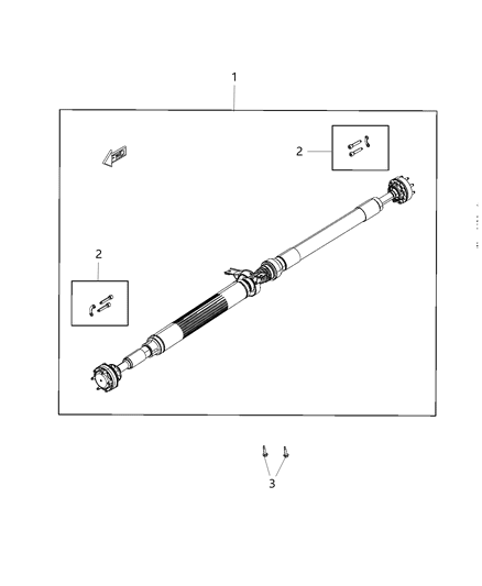 2016 Chrysler 300 Shaft - Drive Diagram 4 - Thumbnail