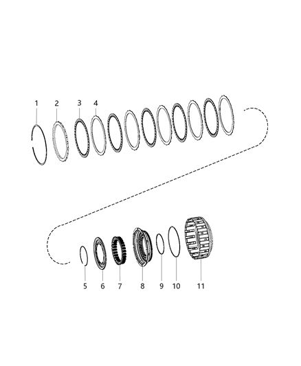 2014 Ram 3500 Cab Chassis K3 Clutch Assembly Diagram
