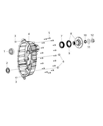 2021 Ram 1500 Rear Case & Related Parts Diagram 3 - Thumbnail