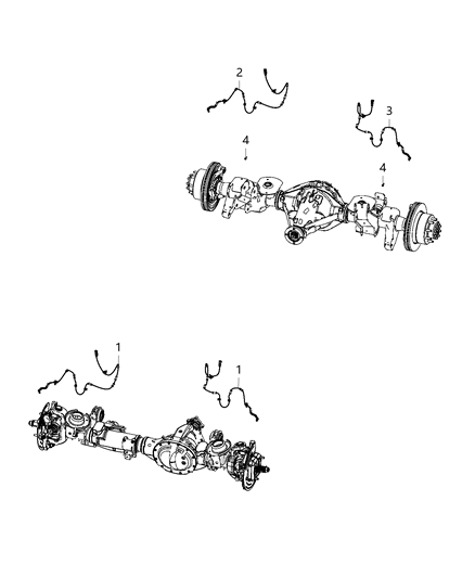 2020 Ram 3500 Cab Chassis Sensors - Drivetrain Diagram 1 - Thumbnail