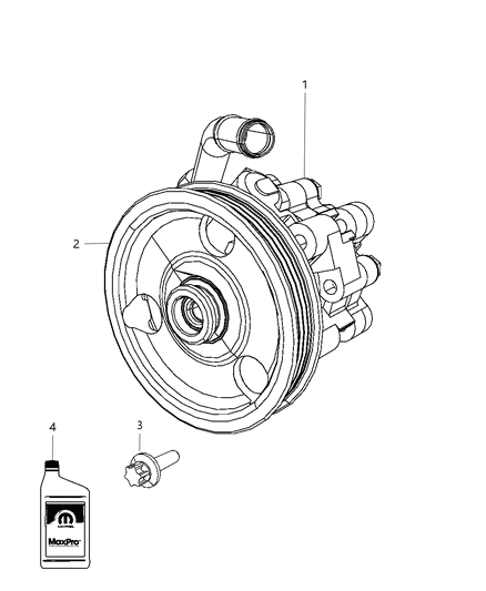 2010 Dodge Journey Power Steering Pump Diagram 4 - Thumbnail