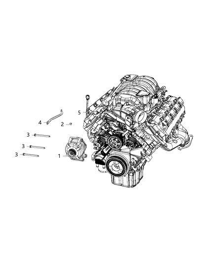 2019 Dodge Durango Parts, Generator/Alternator & Related Diagram 2 - Thumbnail