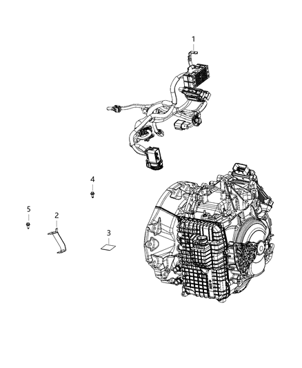 2020 Jeep Cherokee Wiring, Automatic Transmission Diagram 2 - Thumbnail