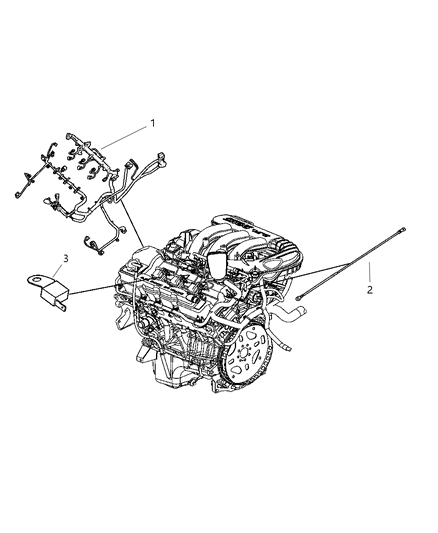 2008 Dodge Magnum Wiring - Engine Diagram 1 - Thumbnail