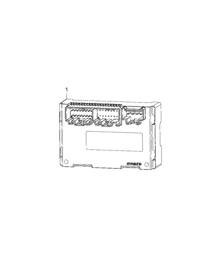 2021 Dodge Durango Modules, Body Diagram 21 - Thumbnail