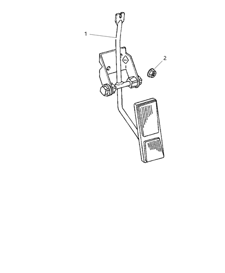 2001 Dodge Dakota Accelerator Pedal Diagram