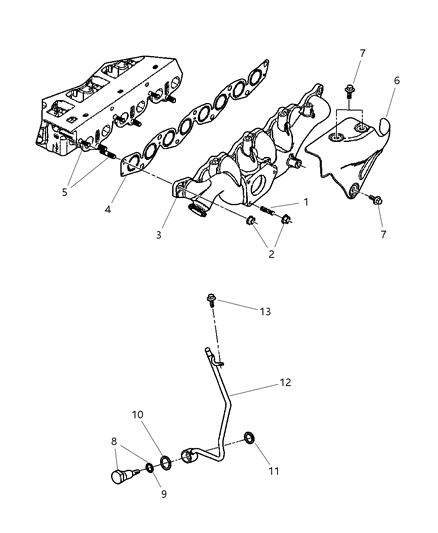 2006 Jeep Liberty Washer Plain Diagram for 5015040AA