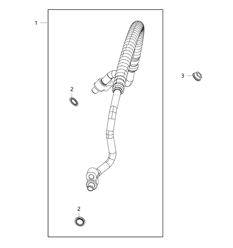 2021 Jeep Gladiator A/C Plumbing Diagram 4 - Thumbnail