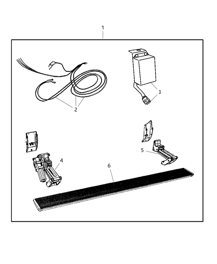 2006 Dodge Ram 3500 Running Board Diagram