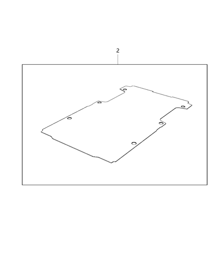 2014 Ram ProMaster 3500 Conversion Kit, Cargo Diagram 2 - Thumbnail