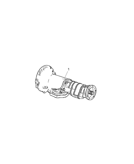 1999 Dodge Dakota Transmission of Automatic Transmission Diagram 3 - Thumbnail