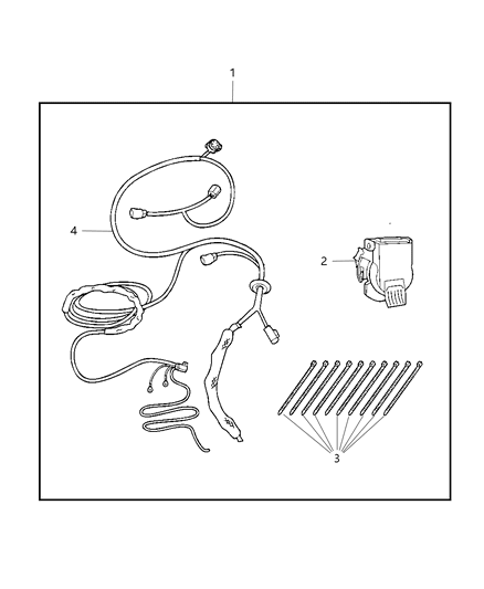 2009 Dodge Nitro Wiring Kit - Trailer Tow Diagram