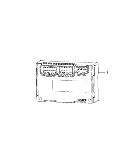 2020 Dodge Durango Modules, Body Diagram 18 - Thumbnail