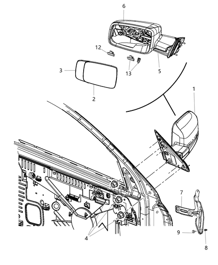 2016 Ram 2500 Sensor Ambient Temperature Diagram for 68138681AD