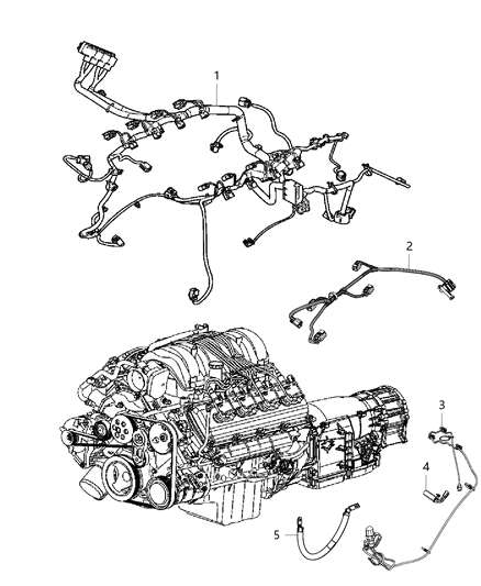 2018 Dodge Durango Wiring, Engine Diagram 2 - Thumbnail