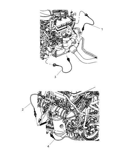 2010 Dodge Grand Caravan Oxygen Sensors Diagram 2 - Thumbnail
