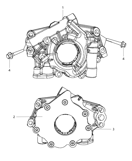 2008 Jeep Commander Engine Oil Pump Diagram 3 - Thumbnail