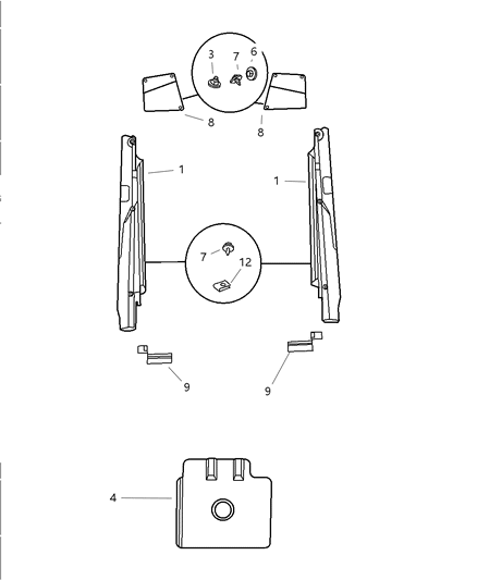 2003 Dodge Viper Heat Shields Diagram
