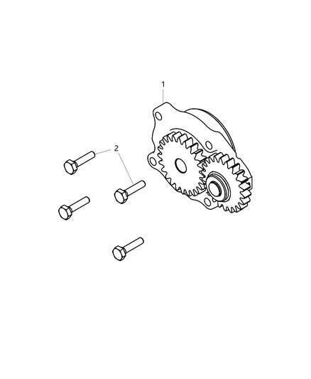 2020 Ram 2500 Engine Oil Pump Diagram 2 - Thumbnail