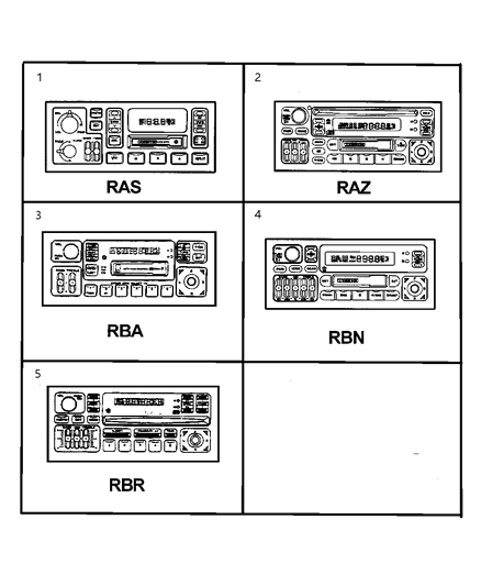 1998 Dodge Ram 3500 Regular Cab Radio Diagram