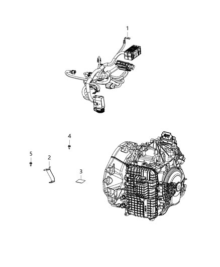 2020 Jeep Cherokee Wiring, Automatic Transmission Diagram 5 - Thumbnail