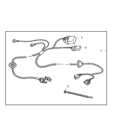 2007 Dodge Magnum Trailer Tow Harness Diagram 2 - Thumbnail