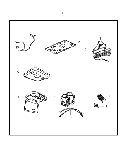 2011 Dodge Journey Media System Diagram