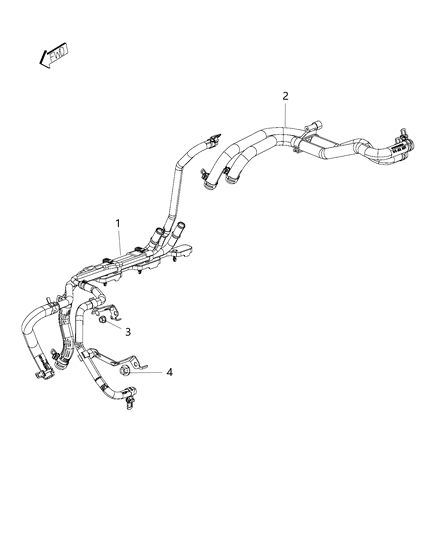 2020 Ram 3500 Cab Chassis Heater Plumbing Diagram 1 - Thumbnail