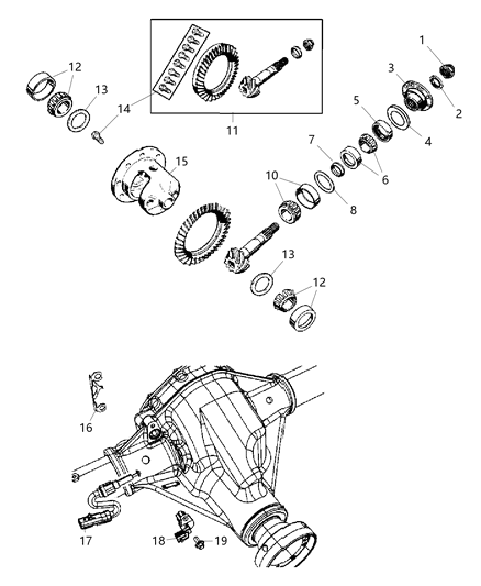 2007 Jeep Wrangler Differential Diagram 2 - Thumbnail