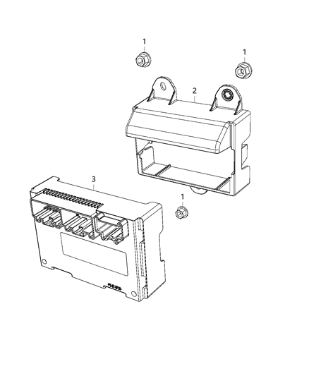 2020 Jeep Wrangler Modules, Body Diagram 14 - Thumbnail