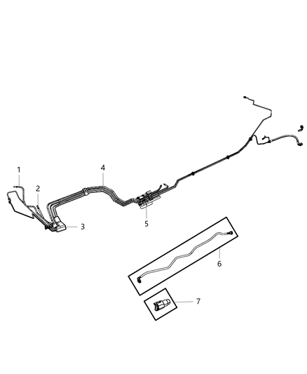 2010 Jeep Liberty Blocker Fuel Tank Diagram for 52125268AD