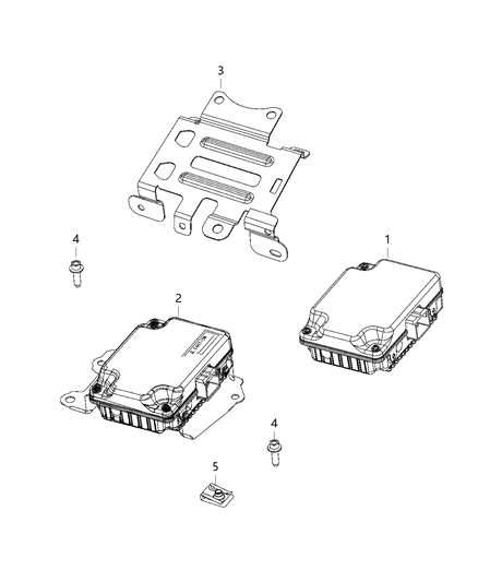 2021 Jeep Wrangler Modules, Body Diagram 7 - Thumbnail