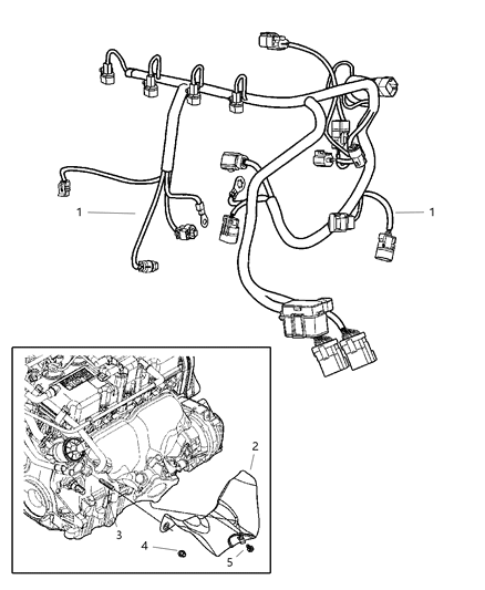 2003 Dodge Neon Shield Wiring Diagram for 4794510AC