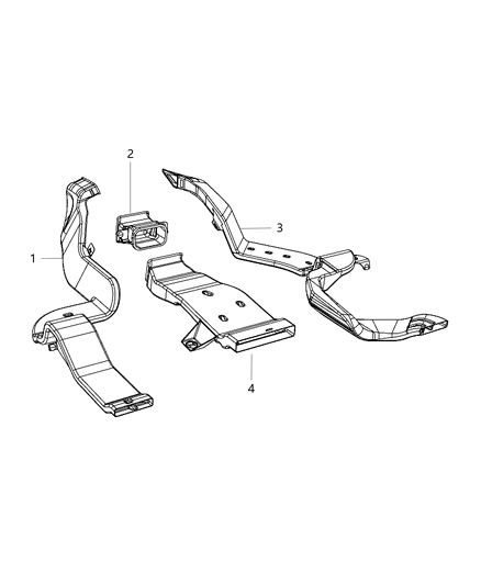 2014 Ram 3500 Cab Chassis Ducts Rear Diagram