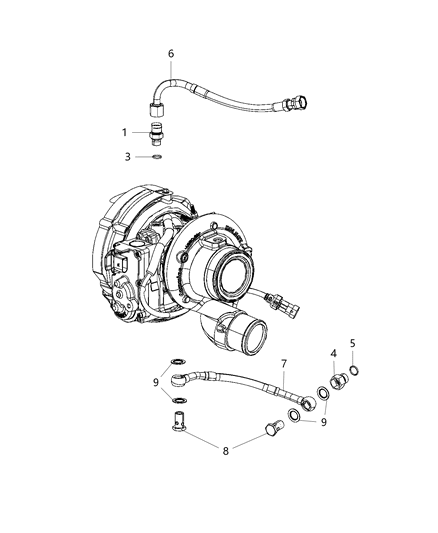 2020 Ram 3500 Cab Chassis Turbo Charger Cooling Diagram