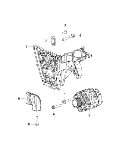 2018 Jeep Renegade Alternator Diagram 4 - Thumbnail