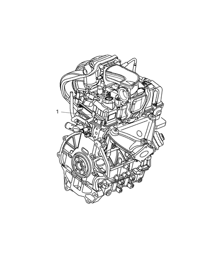 2005 Chrysler PT Cruiser I.D. Location Diagram 1 - Thumbnail
