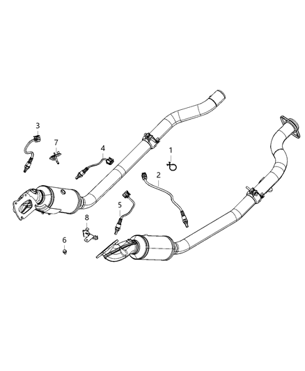 2021 Dodge Durango Oxygen Sensors Diagram 4 - Thumbnail
