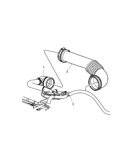 2008 Dodge Caliber Crankcase Ventilation Diagram 3 - Thumbnail